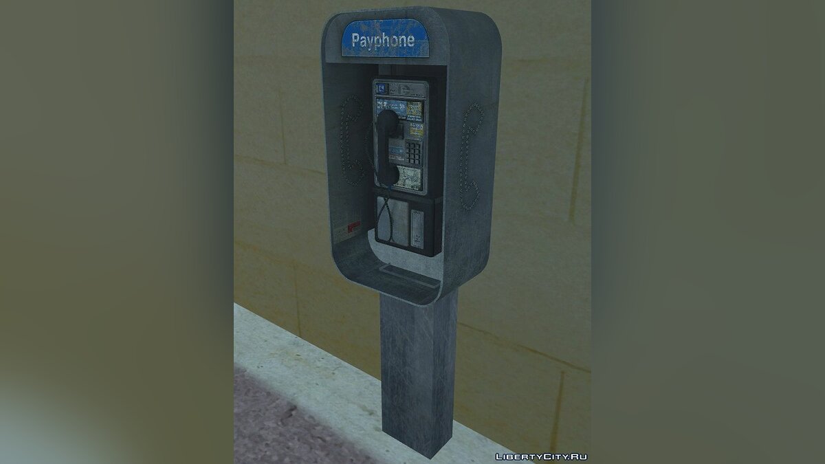 High Quality Payphones для GTA Vice City - Картинка #1