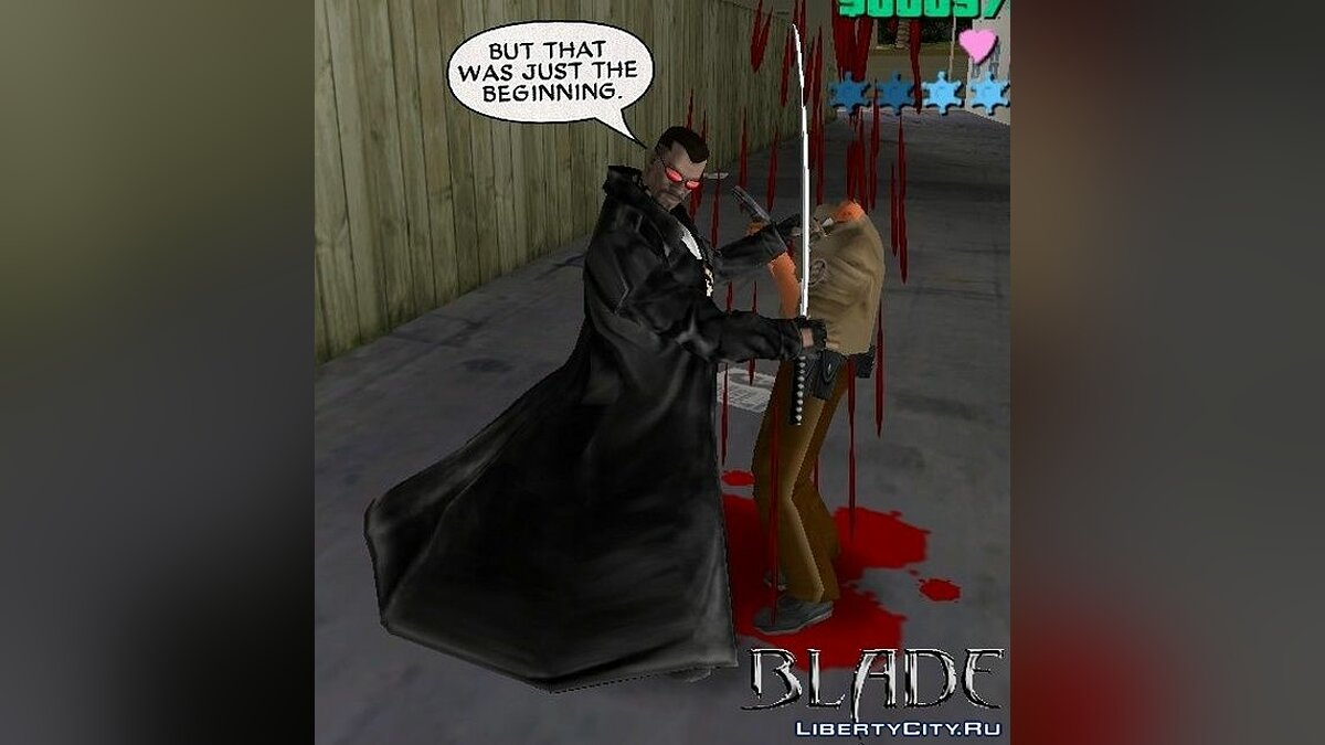 Blade + regeneration script for GTA Vice City - Картинка #1