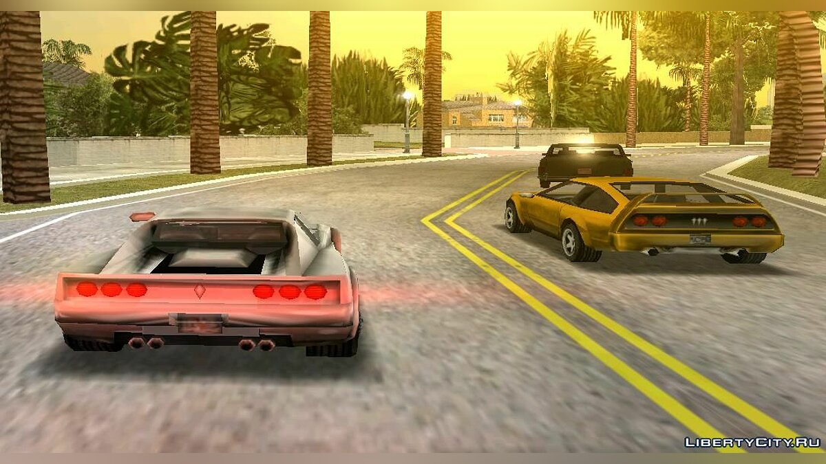 Все автомобили в траффике для GTA Vice City - Картинка #1
