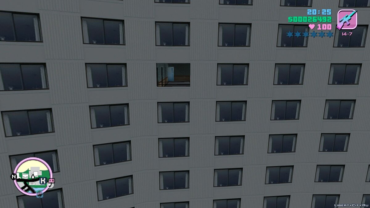 Окно отеля &quot;Chariot&quot; для GTA Vice City - Картинка #3