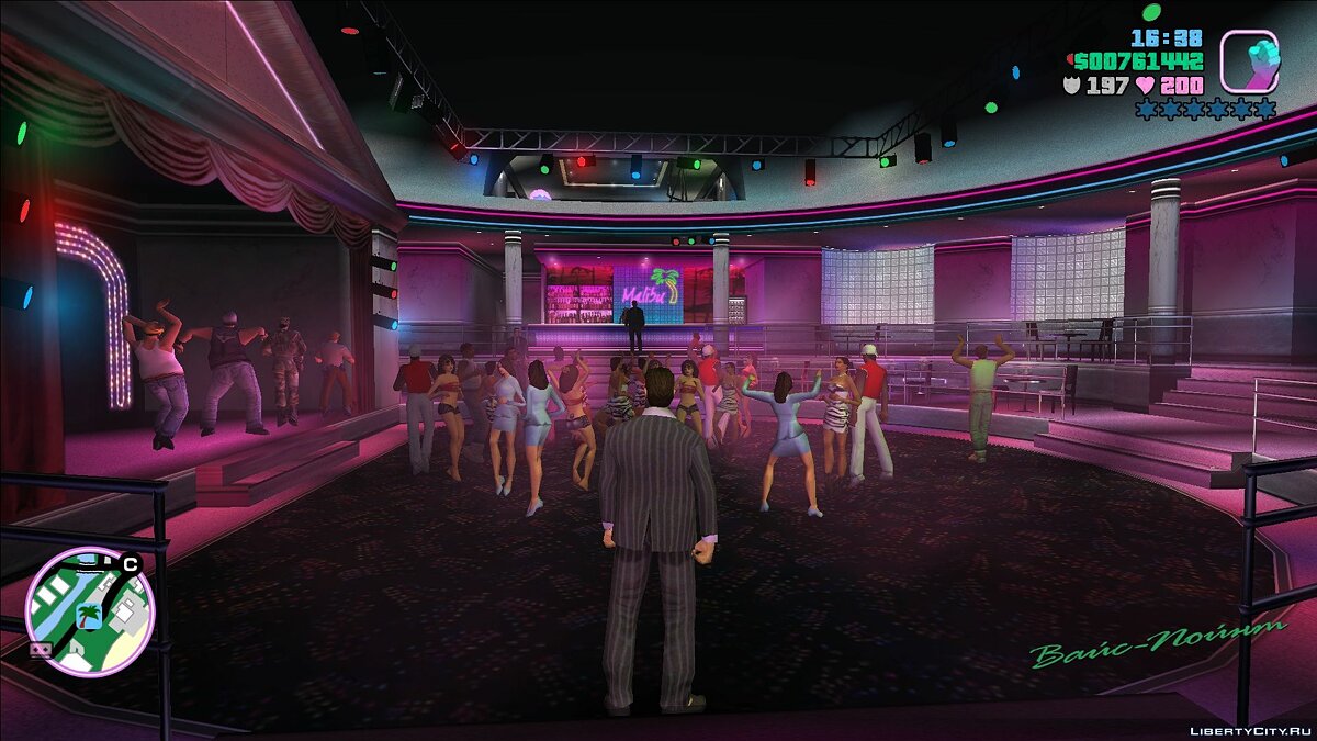 Нова музика у клубі "Малібу" v1.0 для GTA Vice City - Картинка #1
