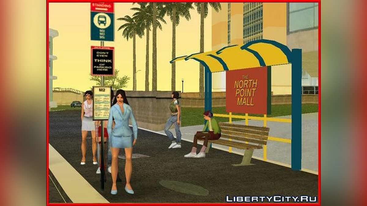 Bus Halt v.2.0 для GTA Vice City - Картинка #1