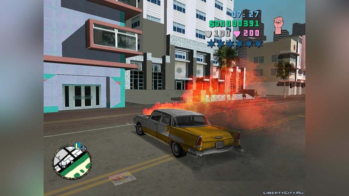 Fire alarm car для GTA Vice City - Картинка #1