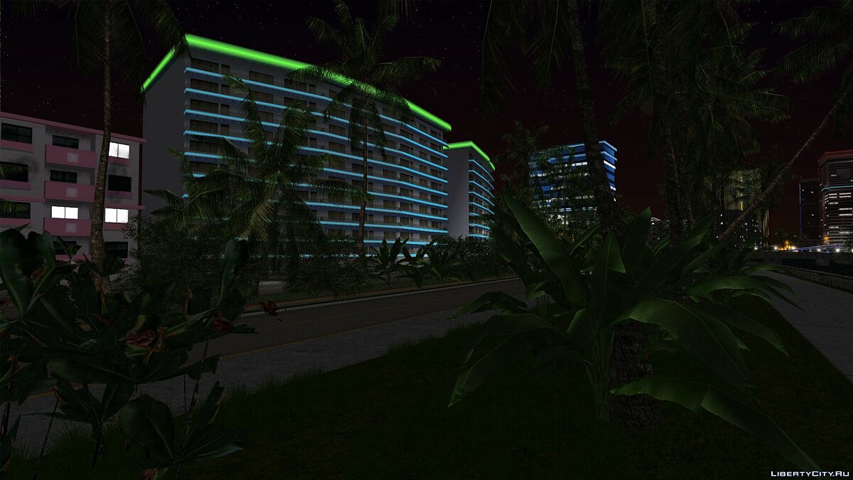 Vice City Neons v4 для GTA Vice City - Картинка #3