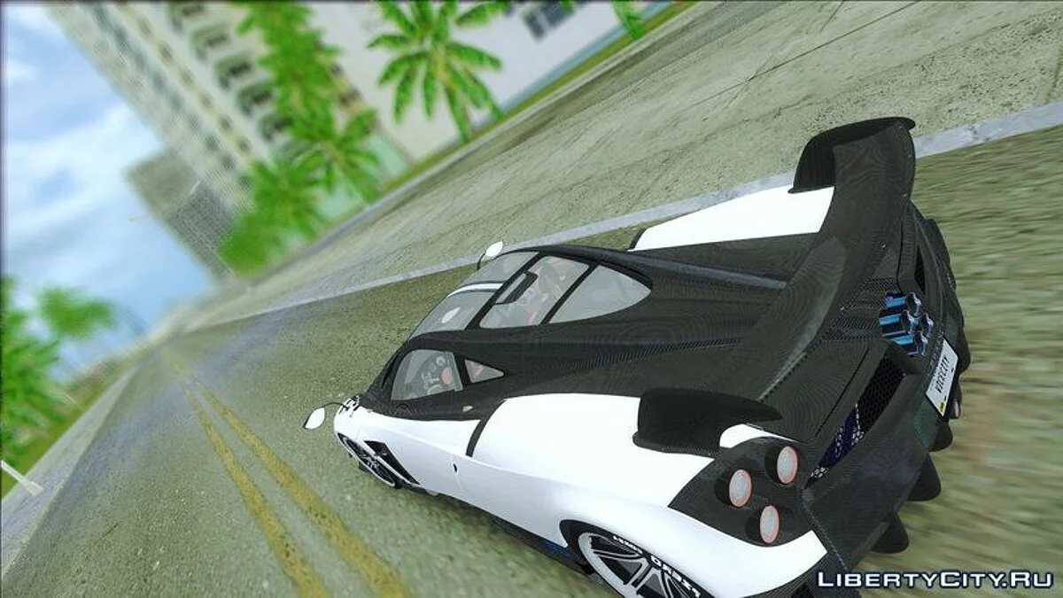 Pagani Huayra Bare Carbon / GTA Vice City