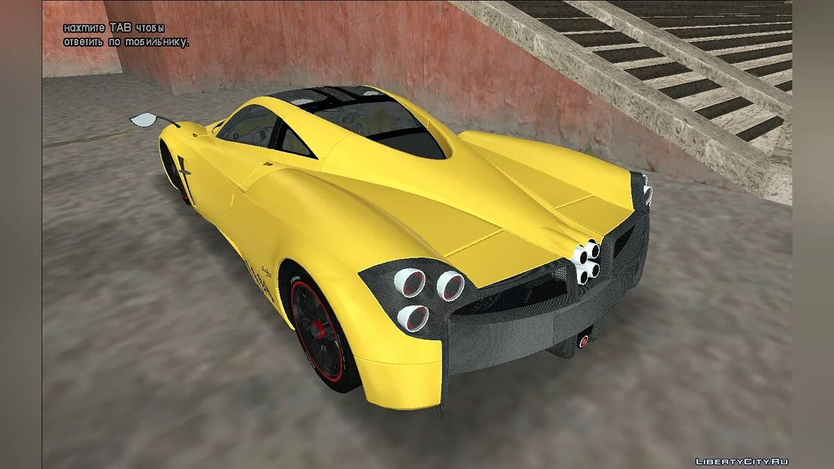 Pagani Huayra TT Black Revel / GTA Vice City