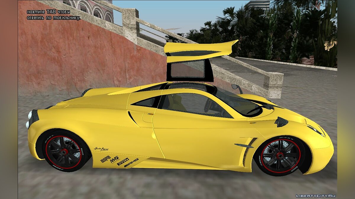 Pagani Huayra TT Black Revel для GTA Vice City - Картинка #3