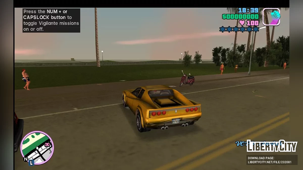 Небольшой патч для Maddening City 2.0 / GTA Vice City