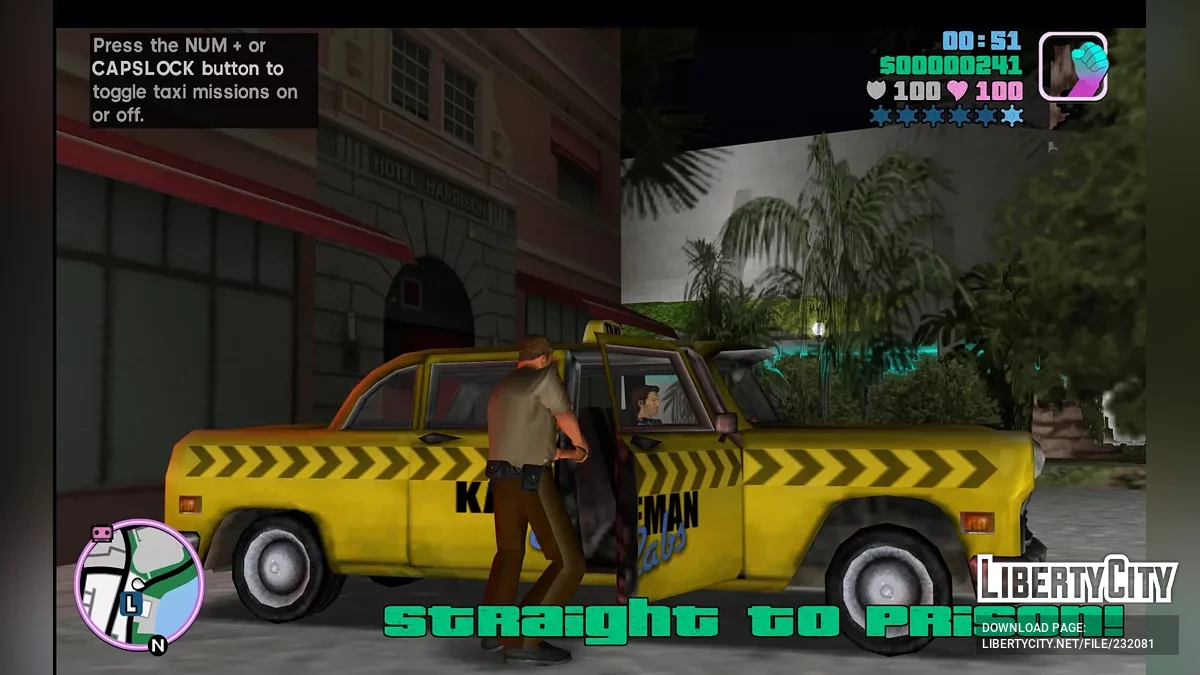 Небольшой патч для Безумного Города 2.0 / GTA Vice City