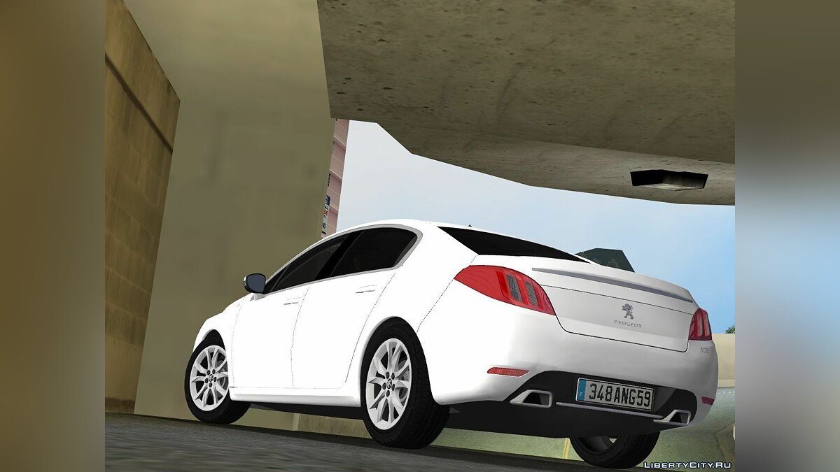 Peugeot 508 e-HDi 2011 для GTA Vice City - Картинка #2
