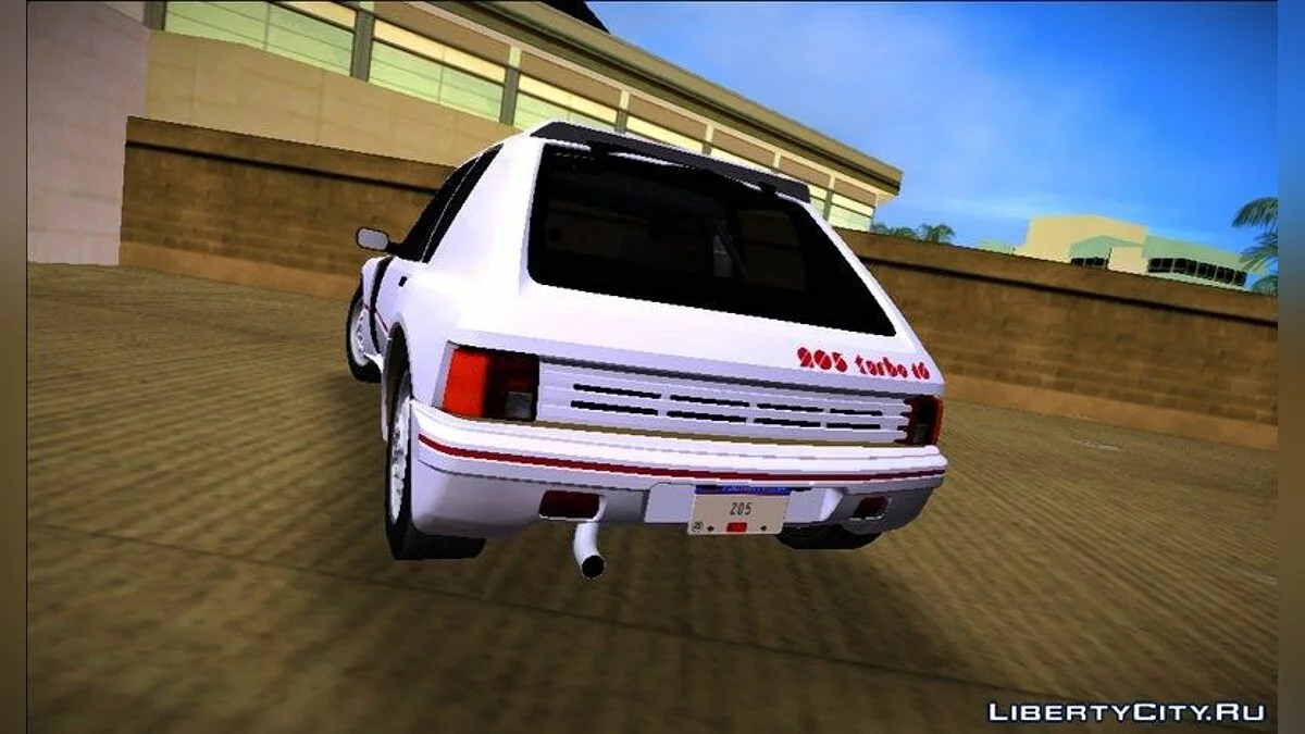 Peugeot 205 Turbo 16 1984 / GTA Vice City