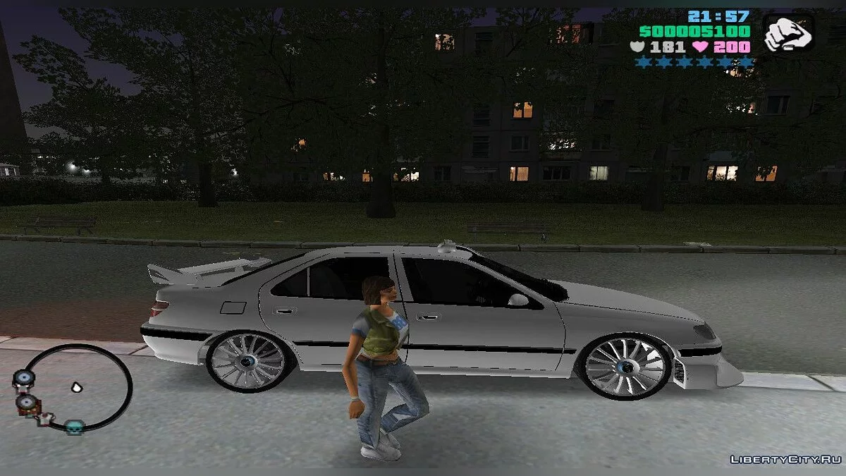 Peugeot 406 Taxi 2 (MVL) / GTA Vice City