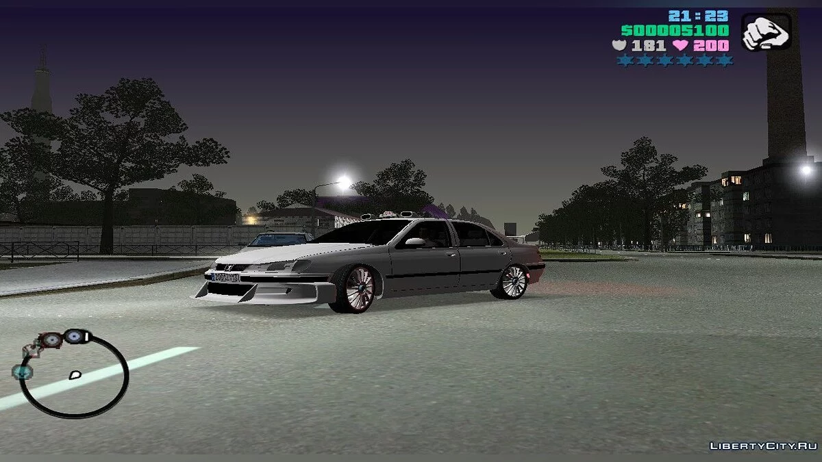 Peugeot 406 Taxi 2 (MVL) / GTA Vice City
