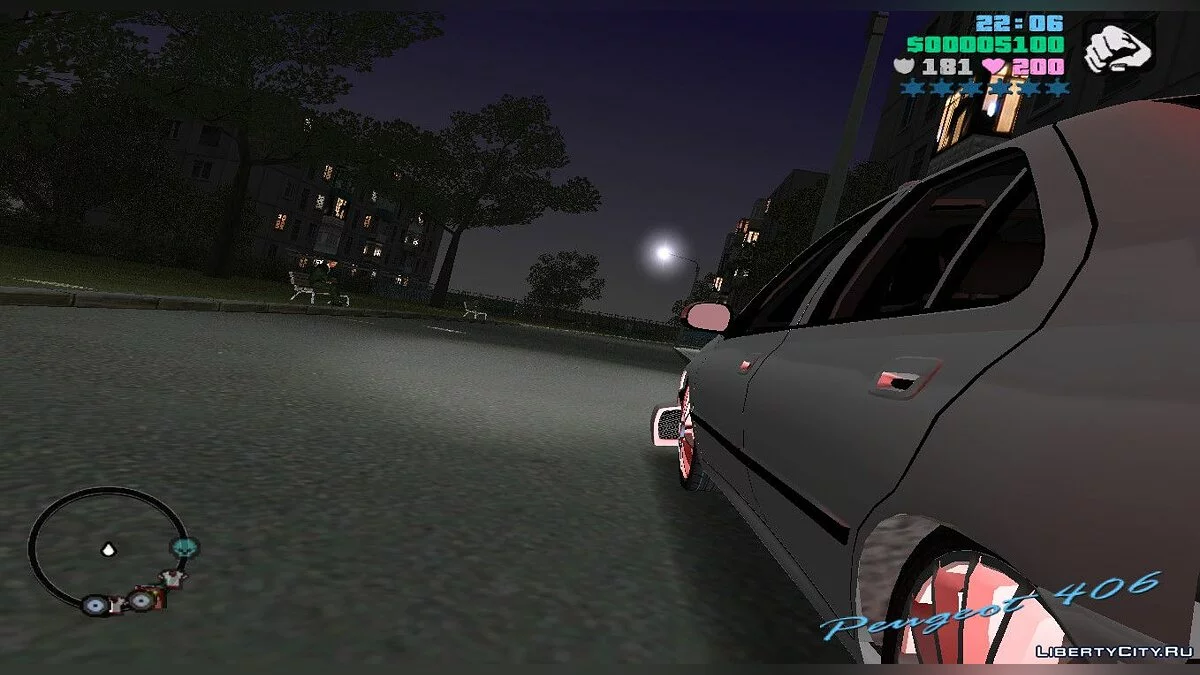 Peugeot 406 Taxi 2 (MVL) / GTA Vice City