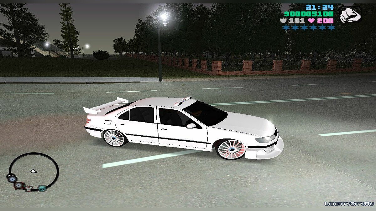 Скачать Peugeot 406 Taxi 2 (MVL) для GTA Vice City