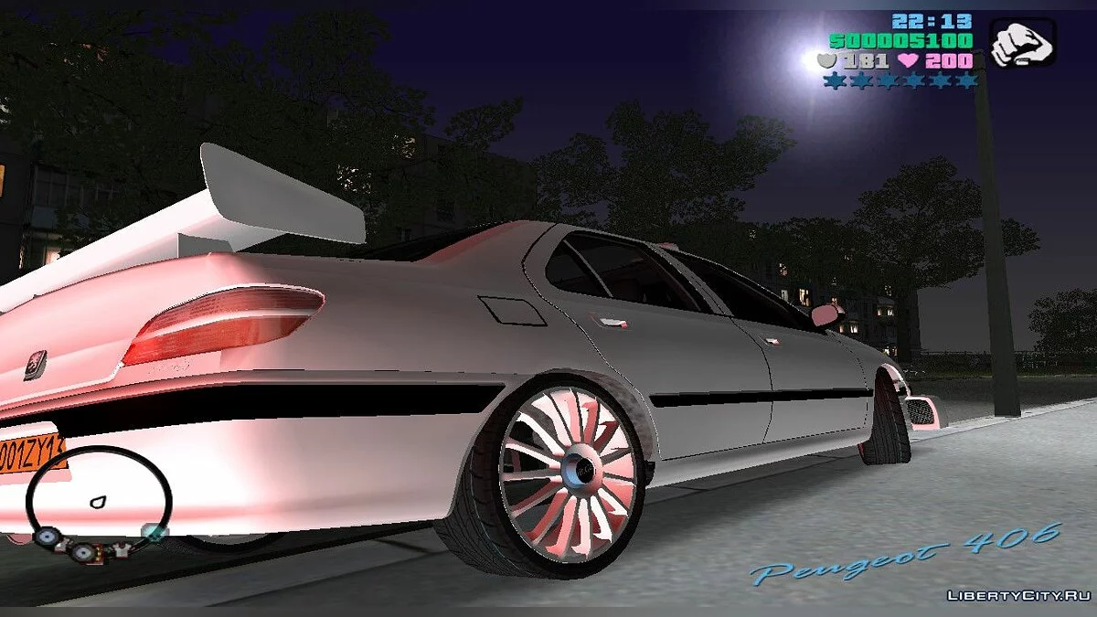 Peugeot 406 Taxi 2 (MVL) / GTA Vice City