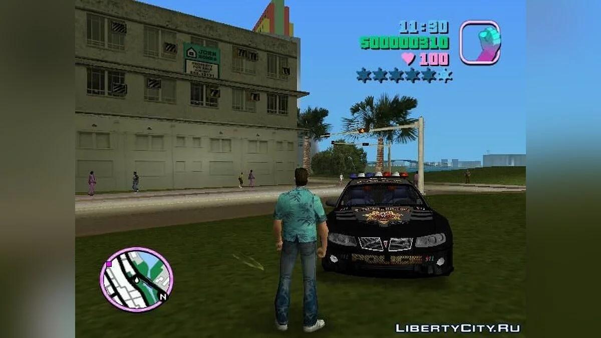 Pontiac GTO Police / GTA Vice City
