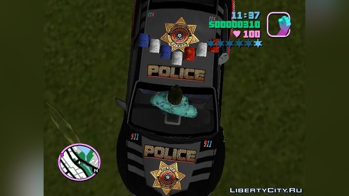 Pontiac GTO Police для GTA Vice City - Картинка #6