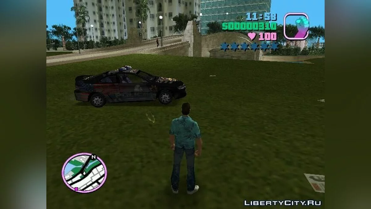 Pontiac GTO Police / GTA Vice City