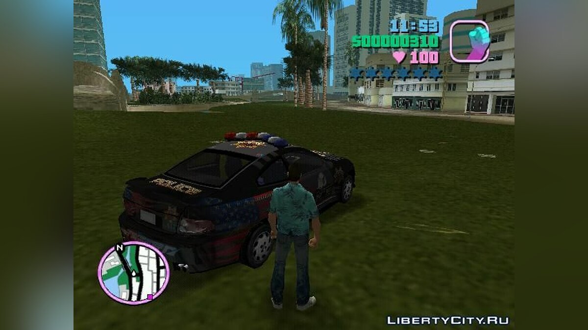 Pontiac GTO Police для GTA Vice City - Картинка #5