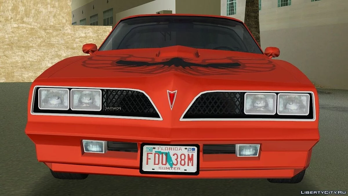 Pontiac Trans Am 1977 v1.1 / GTA Vice City