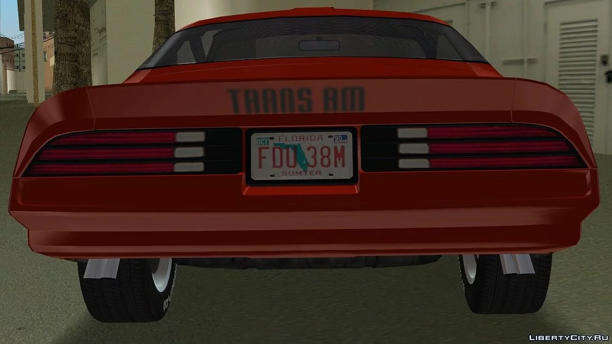 Pontiac Trans Am 1977 v1.1 / GTA Vice City