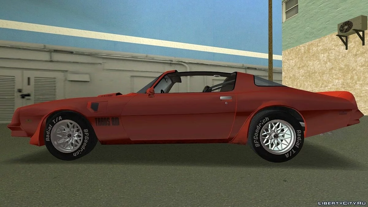 Pontiac Trans Am 1977 v1.1 / GTA Vice City
