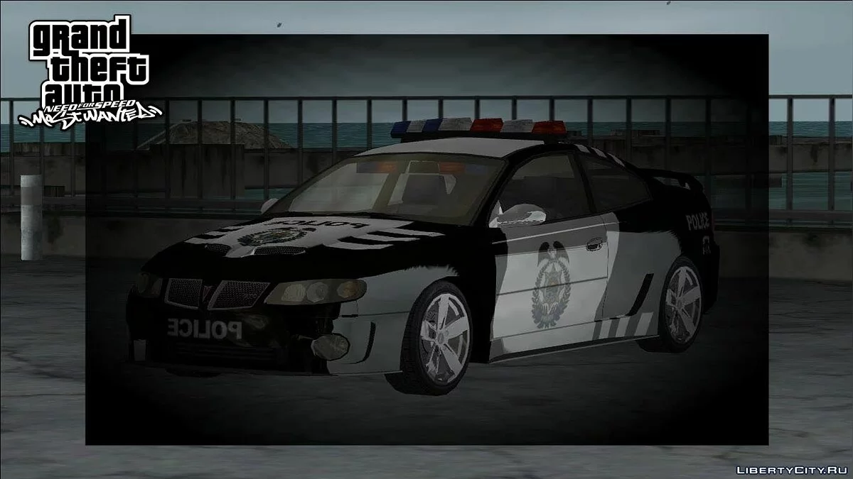 NFSMW Pontiac GTO Cop / GTA Vice City