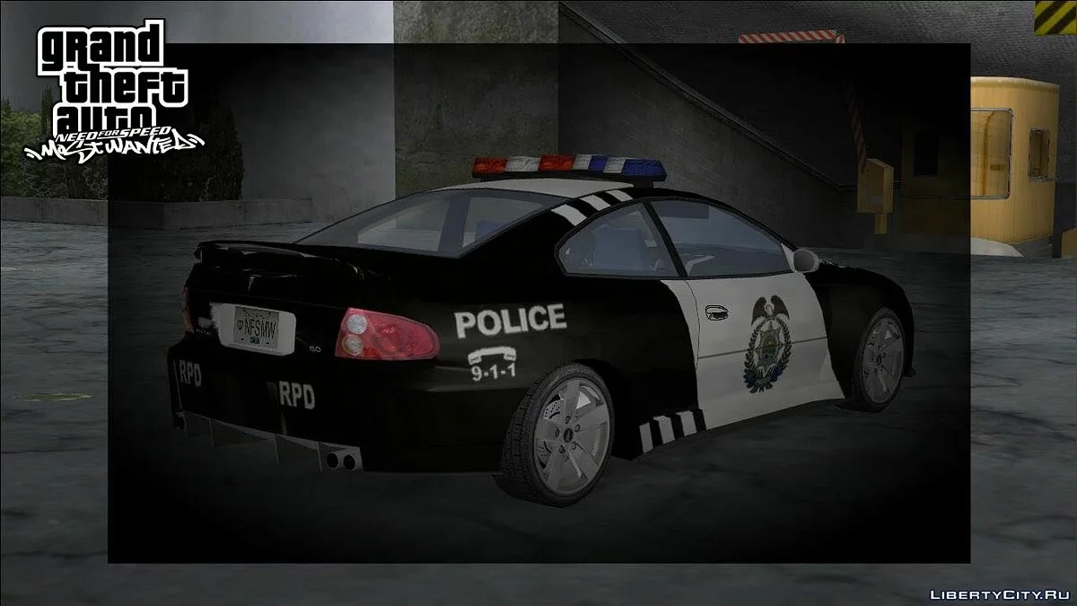 NFSMW Pontiac GTO Cop / GTA Vice City
