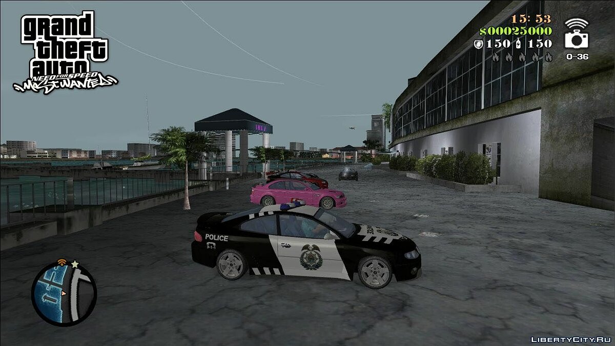 NFSMW Pontiac GTO Cop для GTA Vice City - Картинка #5