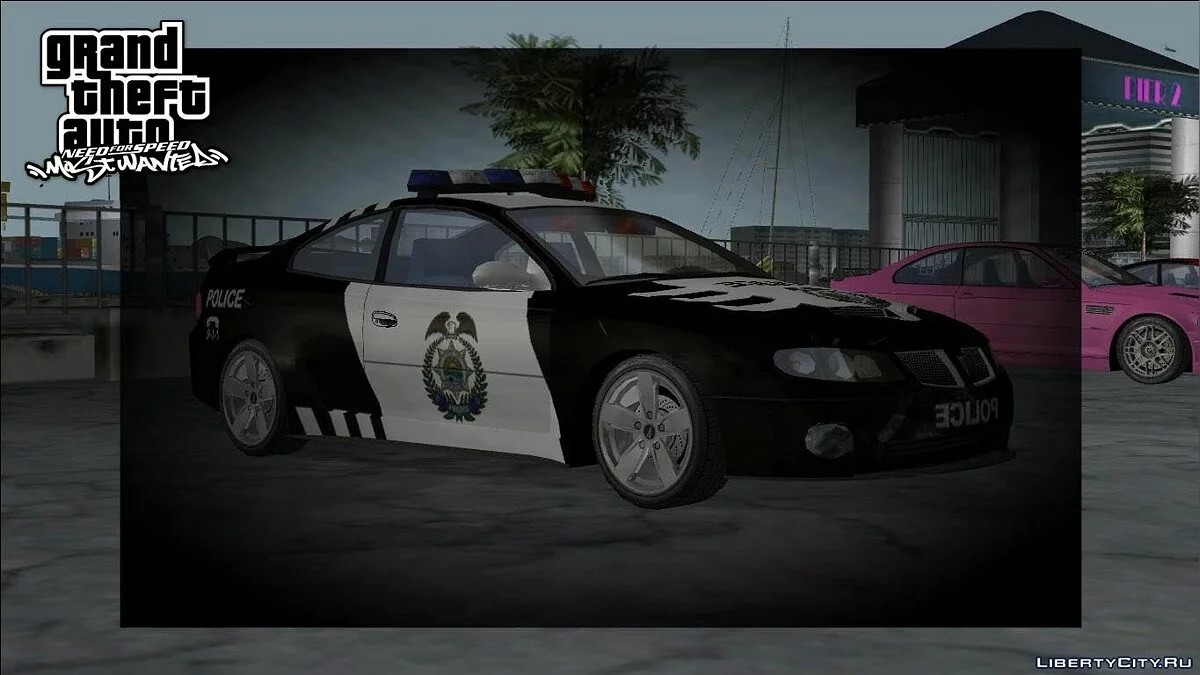 NFSMW Pontiac GTO Cop / GTA Vice City