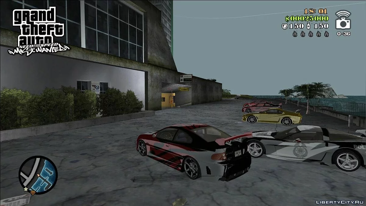 NFSMW Pontiac GTO 'Rog' / GTA Vice City