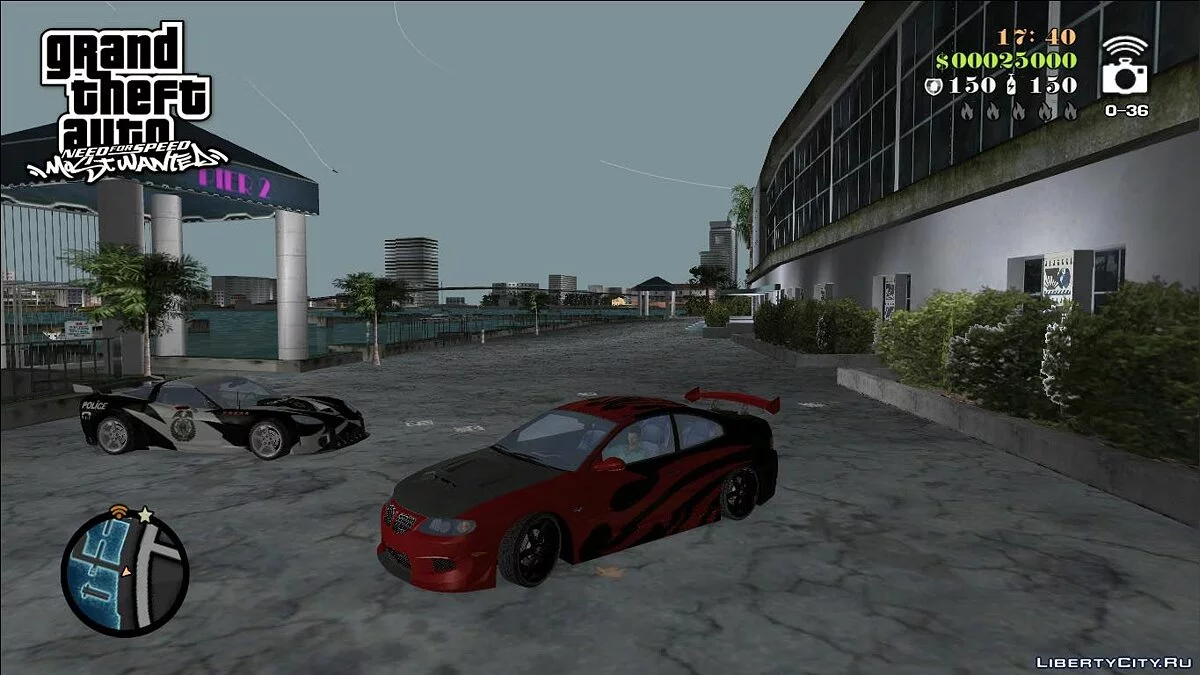 NFSMW Pontiac GTO 'Rog' / GTA Vice City
