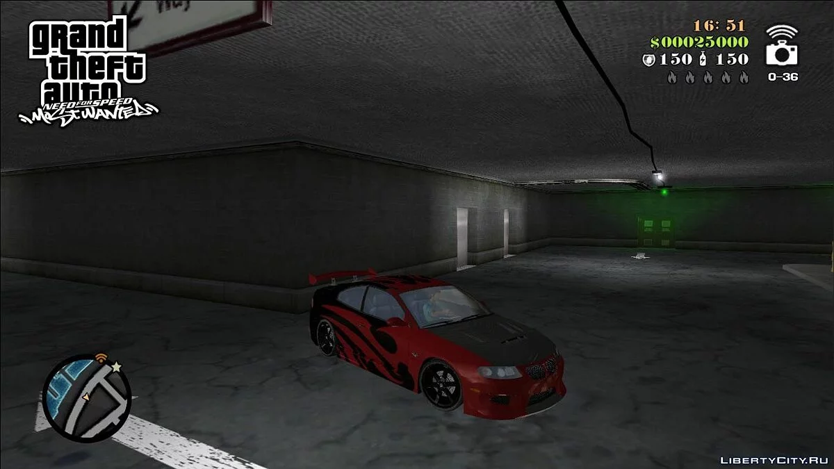 NFSMW Pontiac GTO 'Rog' / GTA Vice City
