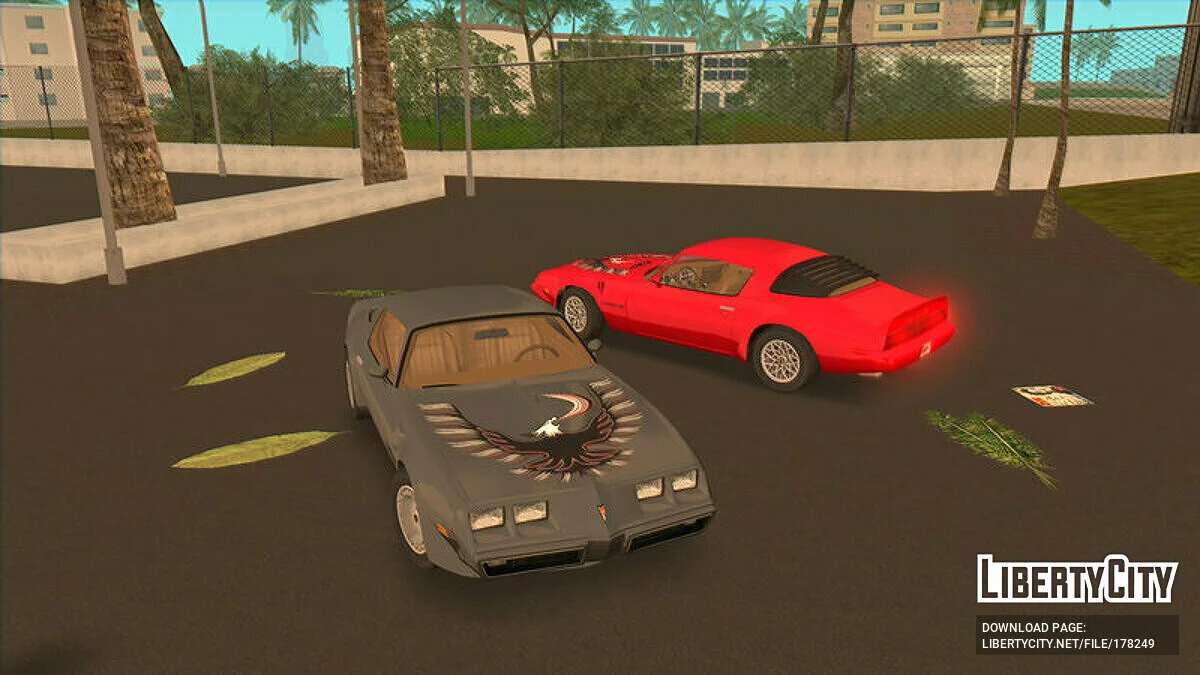 Pontiac Firebird Trans Am Turbo '80 / GTA Vice City