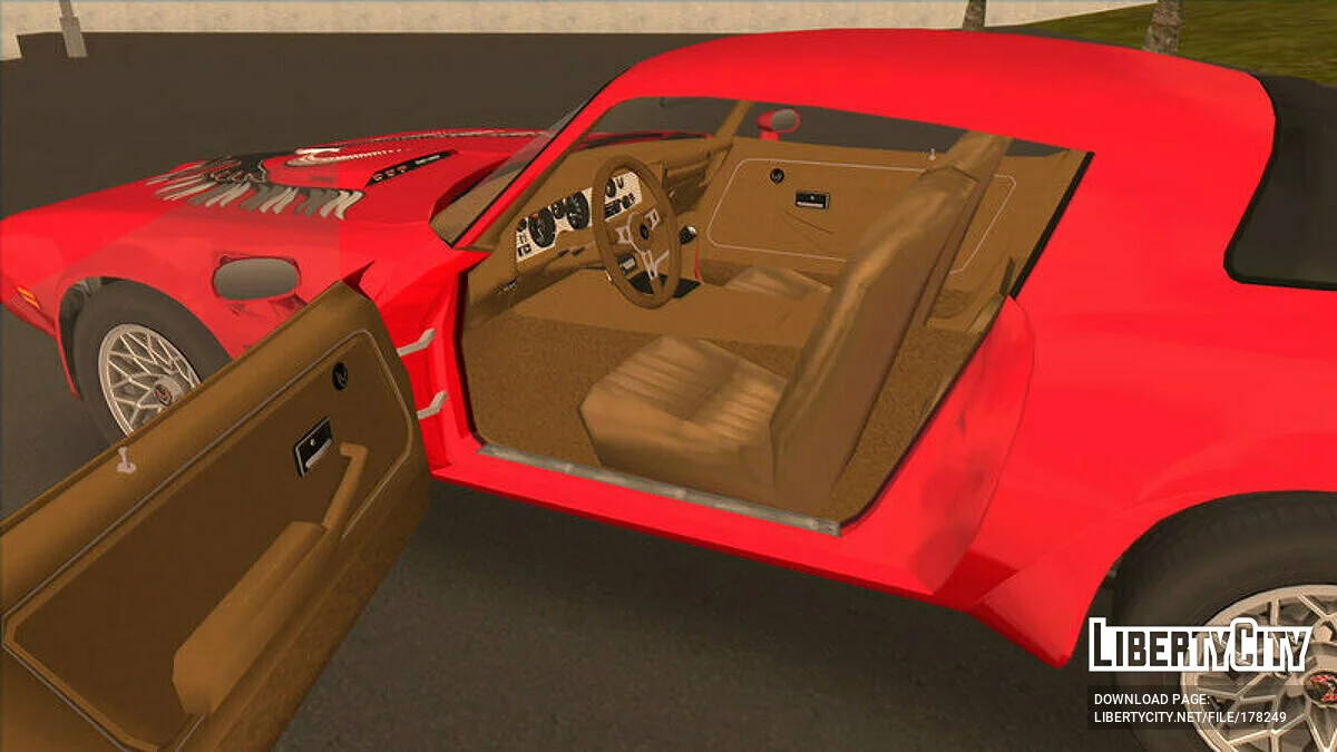 Pontiac Firebird Trans Am Turbo '80 / GTA Vice City