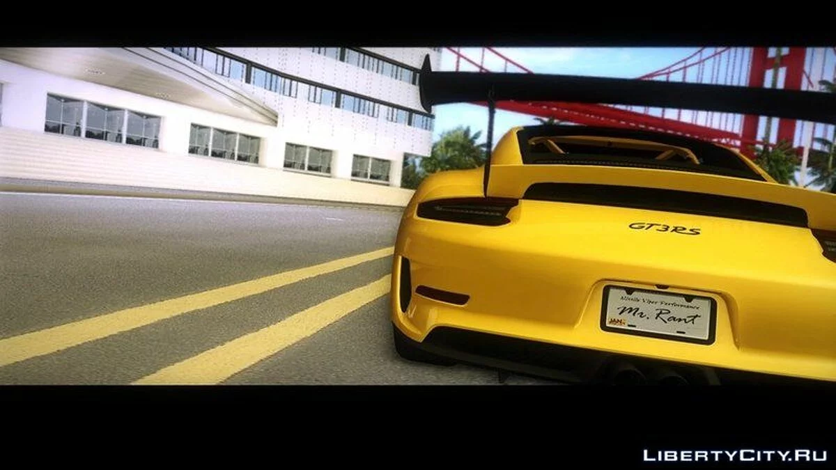 Porsche 911 GT3 RS Weissach Package '18 / GTA Vice City