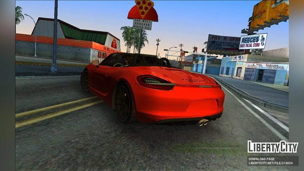 Porsche Boxter GTS / GTA Vice City