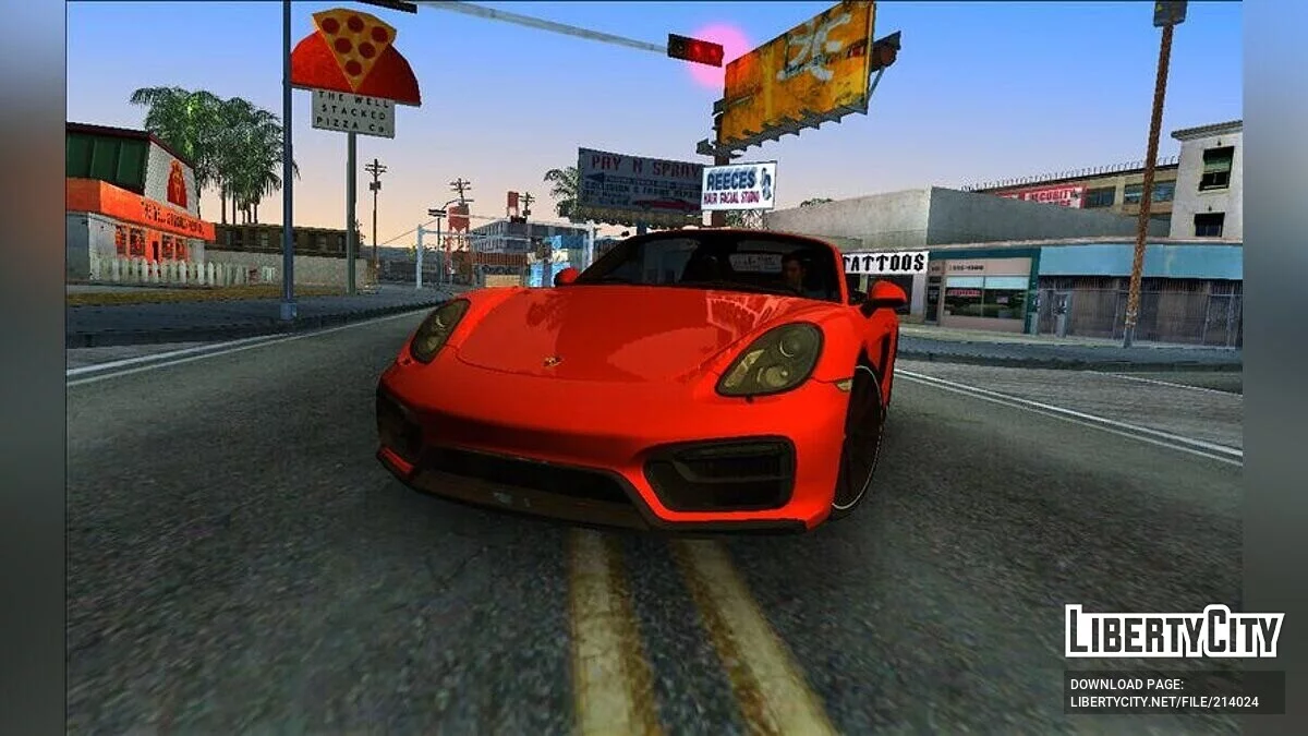 Porsche Boxter GTS / GTA Vice City