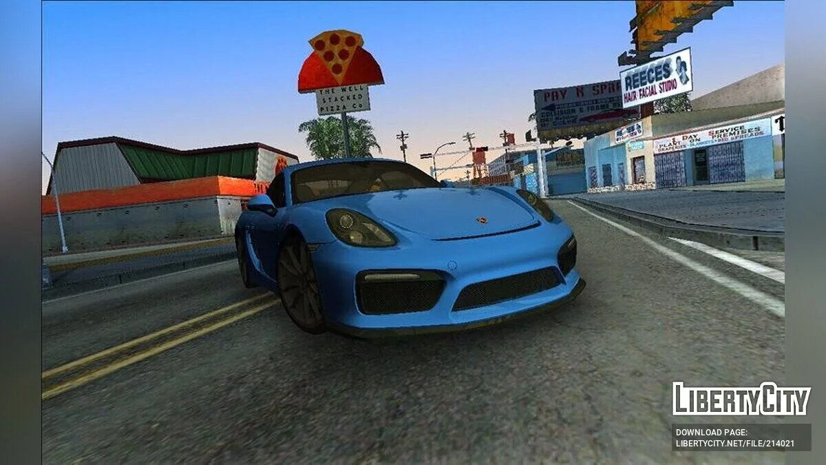 Porsche Cayman GT4 / GTA Vice City