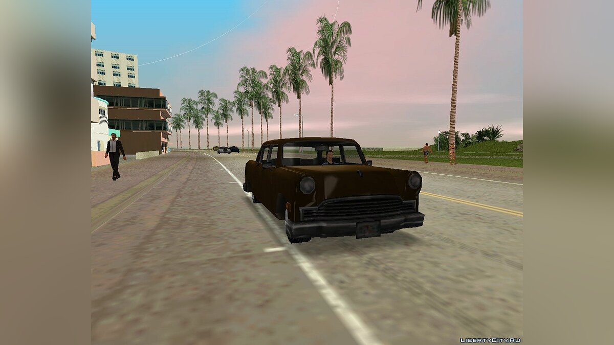 Civ Cabbie VC version для GTA Vice City - Картинка #1