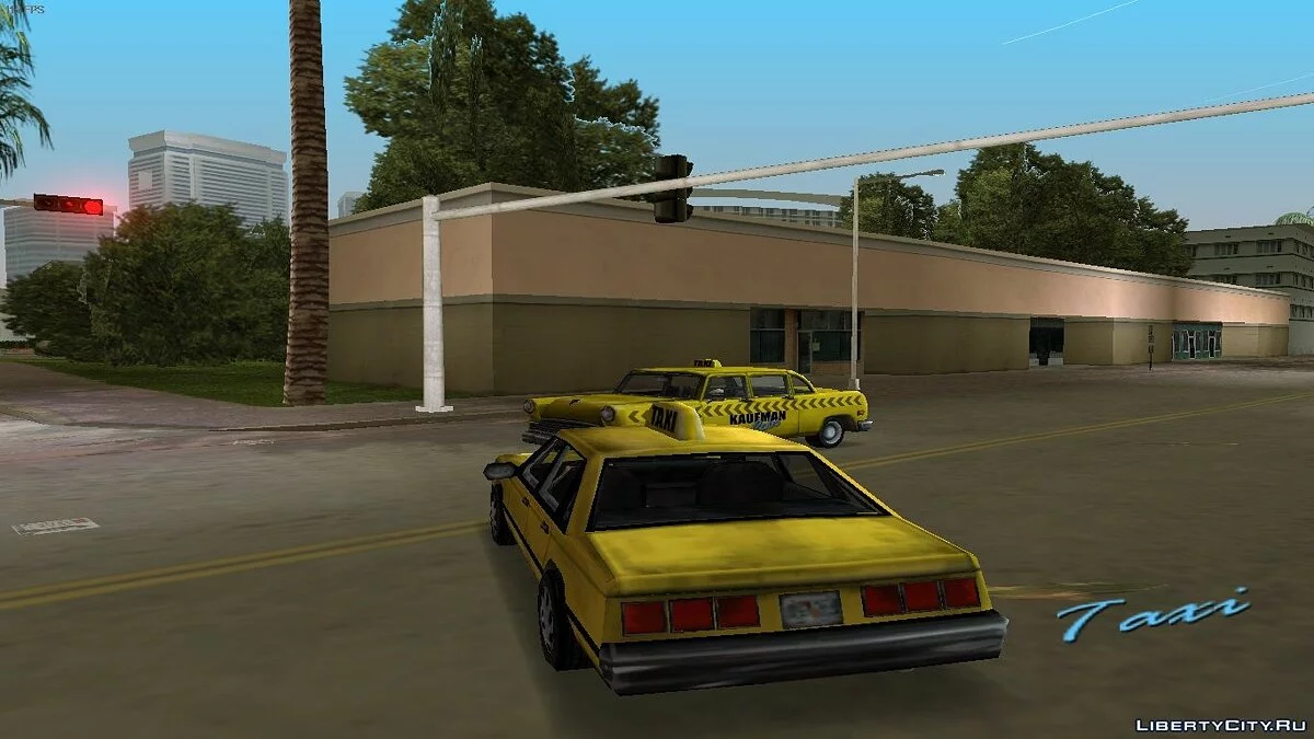 Taxi with Chevrolet Caprice style taillights / GTA Vice City