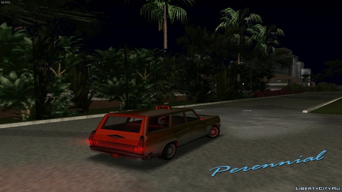 Perennial Taxi для GTA Vice City - Картинка #2