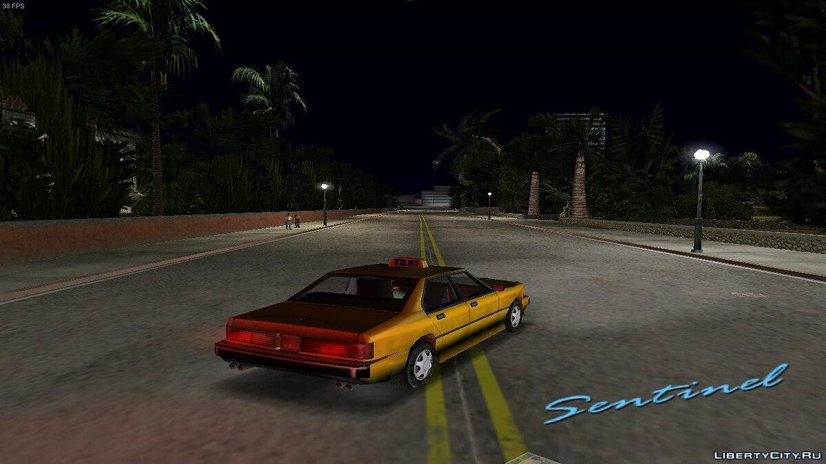 Sentinel Taxi для GTA Vice City - Картинка #2
