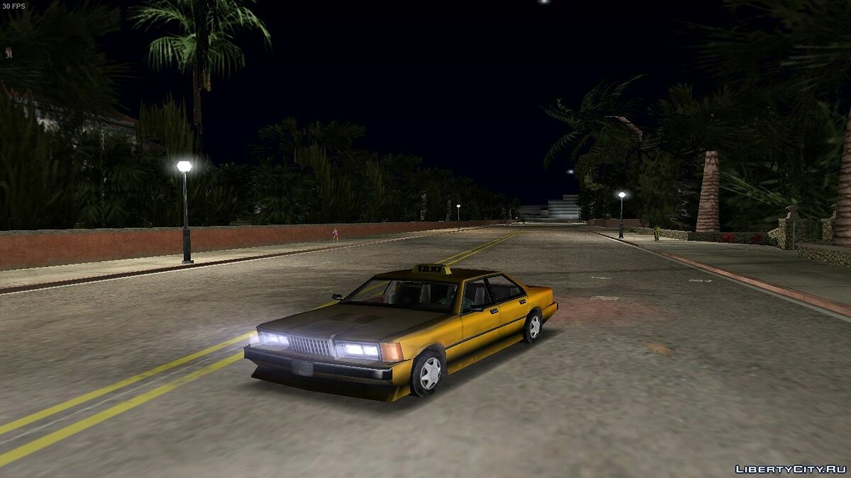 Sentinel Taxi для GTA Vice City - Картинка #1