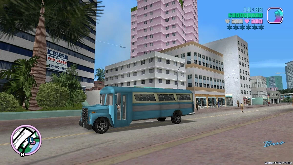 Стандартные автобусы с интерьером / GTA Vice City