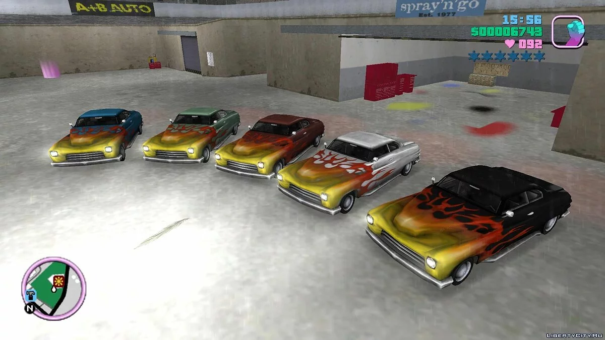 Перекрашиваемый Cuban Hermes / GTA Vice City