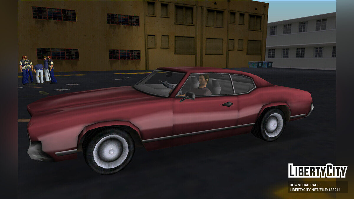 Замена машины Sabre Turbo (sabretur.dff, sabre.dff) в GTA Vice City (68  файлов)