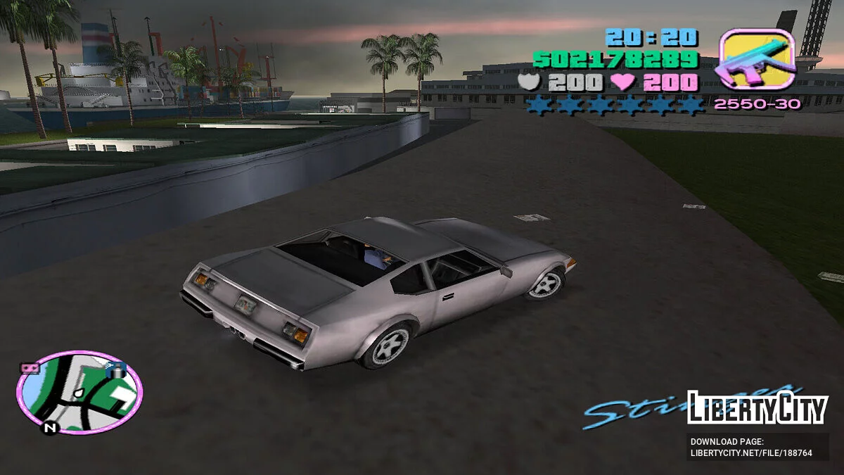 Stinger Coupe (MVL-версия) / GTA Vice City