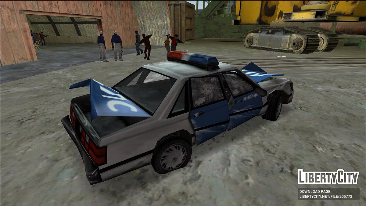 VCPD Cruiser - Милиция России из 90х / GTA Vice City